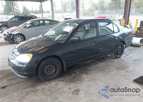 2003 Honda Civic Ex from USA, damaged, VIN 2HGES26793H607032